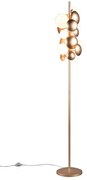 Φωτιστικό Επιδαπέδιο Trio Lighting BUBBLE 417400779 Χρυσό Χρώμα (Gold Coloured)