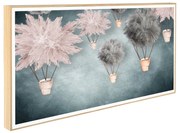 Παιδικό Κάδρο Γούνινα Αερόστατα KDP6 30x60cm