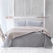 Κουβερλί Υπέρδιπλο (Σετ 230x250) 2 Όψεων Rythmos Jazz 01 Γκρι/Μπεζ