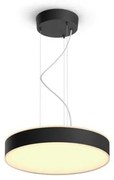 Έξυπνο Κρεμαστό Φωτιστικό Οροφής Led 33,5W Φ42,5 Dimmer Hue WA Enrave Philips Hue-915005998101-Μαύρο 915005998101