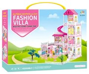 Κουκλόσπιτο με αξεσουάρ - 1237-4DIY