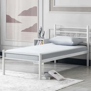 Κρεβάτι K70 (Για Στρώμα 90x200cm) 319HBV1183 90x200x95cm White Μονό