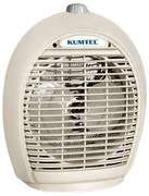 Αερόθερμο KUMTEL LX-6331 2000W χρώμα μπεζ 24x16x29εκ.