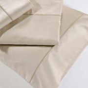 Σεντόνι King Size Με Λάστιχο (185x205+40) Down Town S250 Εκρού