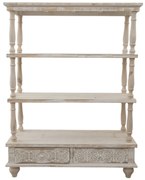 Ραφιέρα Ξύλινη Αντικέ 99,5x40x131εκ. Zen Collection 25.29.51766