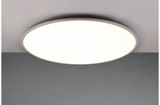 Πλαφονιέρα Φωτιστικό Οροφής LED 53W Τιτάνιο Dimmer 3CCT Yuma 641719187 Trio Lighting 641719187 Ασημί