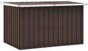 vidaXL Μπαούλο Αποθήκευσης Κήπου Καφέ 149 x 99 x 93 εκ.