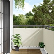 vidaXL Περίφραξη Κήπου Προστατευτική Λευκή 500x90 εκ. από PVC