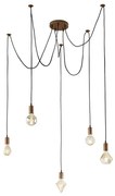 Φωτιστικό Οροφής Cord 310100562 Antique Copper Trio Lighting Μέταλλο