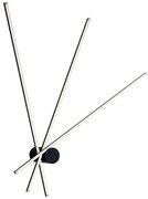 Φωτιστικό Οροφής - Πλαφονιέρα Shanghai LED-SHANGHAI-PL3 NERO 27W Led 92x100cm Black Luce Ambiente De Aluminium