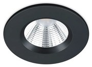 Φωτιστικό Σποτ Χωνευτό Trio Lighting Zagros 650710132 Μαύρο Ματ (IP65)