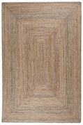 Χαλί Καλοκαιρινό (120x170) Pol Rugs &amp; Mats Jute Grey Natural