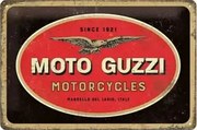 Μεταλλική πινακίδα Moto Guzzi Motorcycles