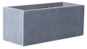 Γλάστρα Πήλινη Ορθογώνια Moody Γκρι S 50x50x20 εκ. A-6070-8 Supergreens-A-6070-8-Γκρι A-6070-8