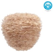 Καπέλο Φωτιστικού 1xE27 Φτερά Χήνας Φ40cm Eos Evia Umage-2468-Καφέ 2468