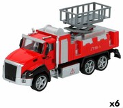 Πυροσβεστικό όχημα Speed & Go 21 x 9,5 x 5,5 cm (x6)
