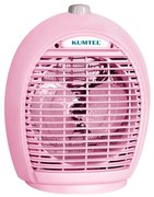 Kumtel Twix LX-6331 Αερόθερμο Δωματίου Δαπέδου και Τοίχου Ροζ 2000W