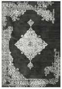 ΧΑΛΙ ΣΑΛΟΝΙΟΥ VINTAGE ΜΕ ΚΡΟΣΙΑ JOSIANE ΓΚΡΙ HM7676.12 80X150εκ.