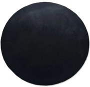 Χαλί Puffy FC9 Antislip Round Black New Plan 160X160 Round