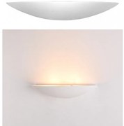 Adeleq Απλίκα Γύψινη Ημικύκλια Με Ντουί 2 x G9 390x110x58mm 21-11025