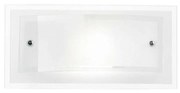 Φωτιστικό Τοίχου - Απλίκα Naxar 3238-21-102 1xE27 60W 30x15cm White La Mia Luce