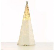 Διακοσμητικό Επιτραπέζιο Μικρό 20xLED 0,9W 3xAA IP20 3000K Aca-X1120117-Ασημί X1120117