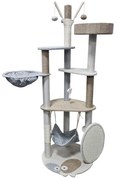 Δέντρο Ονυχοδρόμιο για Γάτες με Παιχνίδια 140cm - Cat Tree Scratching Post with Toys