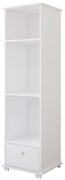 Βιβλιοθήκη  Classic  με 1 Συρτάρι  White  48x46x183cm  BC90022  BabyCute