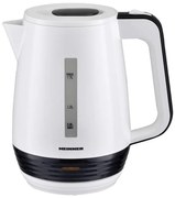 Βραστήρας Heinner HEK-17WH με χωρητικότητα 1.7L και ισχύ 2200W
