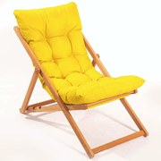 Σεζλόνγκ 644MYD1128 59x44x90cm Yellow