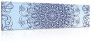 Εικόνα αφηρημένη Floral Mandala - 120x40