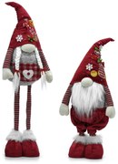 Χριστουγεννιάτικος Νάνος Επεκτεινόμενο 80cm Σε 2 Σχέδια