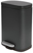 Κάδος Απορριμμάτων Μπάνιου (21.4x17.6x30) Spirella 5lt 05392.001 Akira Black