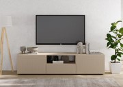 Έπιπλο Τηλεόρασης Ανθρακί Οξειδωμένο 121x43x57