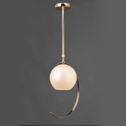 Φωτιστικό Κρεμαστο Aca DCR17501P IPARELLE Χρυσό Χρώμα (Gold Coloured)