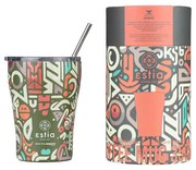 Θερμός Coffee Mug 350ml Estia Home Art Save the Aegean Geovivid 01-22938