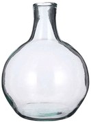 Βάζο Γυάλινο 7550-8 18x18x24cm Clear Supergreens Γυαλί