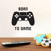 Αυτοκόλλητα Τοίχου Βινυλίου Born To Game 15x24εκ. ANGO 59011