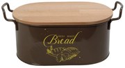 Ψωμιέρα (39.5x20x16.5) Espiel Brown TEM108