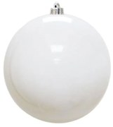 Χριστουγεννιάτικες Μπάλες 00.01.13046 (Σετ 2τμχ) 15cm White
