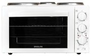 Davoline STAR 4508 Ηλεκτρικό Φουρνάκι 38lt με 3 Εστίες Λευκό