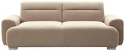 Kαναπές τριθέσιος Harmonious μπουκλέ μπεζ 223x42x114εκ 223.5x92x81 εκ.