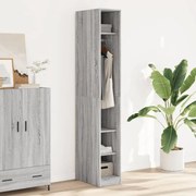 Ντουλάπα Γκρι Sonoma 30x50x200 εκ. από Επεξεργασμένο Ξύλο 3307689