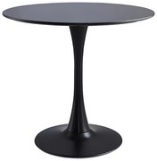 Τραπέζι Elijah pakoworld μαύρο Φ60x74cm - 072-000084