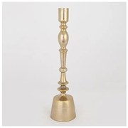 Κηροπήγιο Μεταλλικό Χρυσό 05x05x40cm 752-24070 Estheti-752-24070-Χρυσό 752-24070