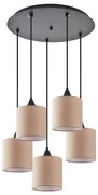 Φωτιστικό Οροφής SE21-BL-B10-BL5-SH3 ADEPT PENDANT Brown Shade Pendant+ - 51W - 100W - 77-9029