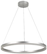 Φωτιστικό Οροφής 6095-C Led Dimmable Φ60cm 4500Lm 45W 3CCT Silver Inlight