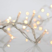 Χριστουγεννιάτικα Λαμπάκια 180 Led Βροχή 8.8μ Θερμό Λευκό Σταθερά Eurolamp 600-06391