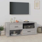 vidaXL Έπιπλο Τηλεόρασης Γκρι Sonoma 100x35x40 εκ. από Επεξεργ. Ξύλο