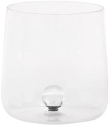 Ποτήρι Νερού Bilia Caleido (Σετ 4Τμχ) BAC0113 440ml Clear-Green Zafferano Γυαλί